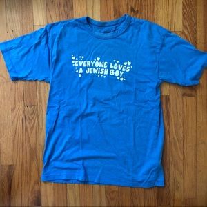 “Everyone loves a Jewish boy” T-shirt